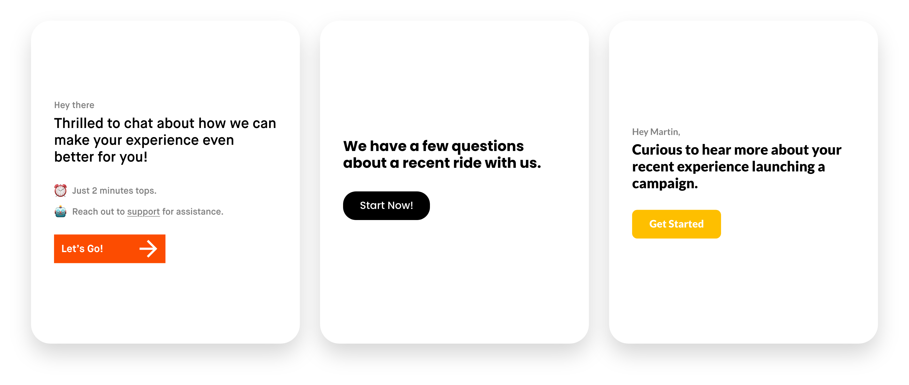 Illustration showing HintGo survey branding customization options including logos, colors, and tone of voice